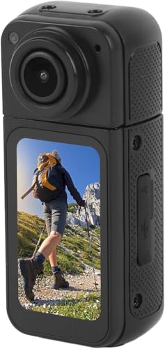 KUMAIGO Mini Action Kamera, 2.7K 180° Weitwinkel, 120 Minuten Aufnahmezeit, für Reisen und Haustiere KUMAIGO Mini Action Kamera, 2.7K 180° Weitwinkel, 120 Minuten Aufnahmezeit, für Reisen und Haustiere von KUMAIGO