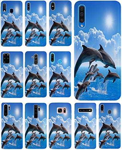 KuMo Hülle für Samsung Galaxy A20e Handyhülle Design 1297 Delfin Delfine Blau Grau aus flexiblem Silikon SchutzHülle Softcase HandyCover Hülle für Samsung Galaxy A20e KuMo Hülle für Samsung Galaxy A20e Handyhülle Design 1297 Delfin Delfine Blau Grau aus flexiblem Silikon SchutzHülle Softcase HandyCover Hülle für Samsung Galaxy A20e von KuMo
