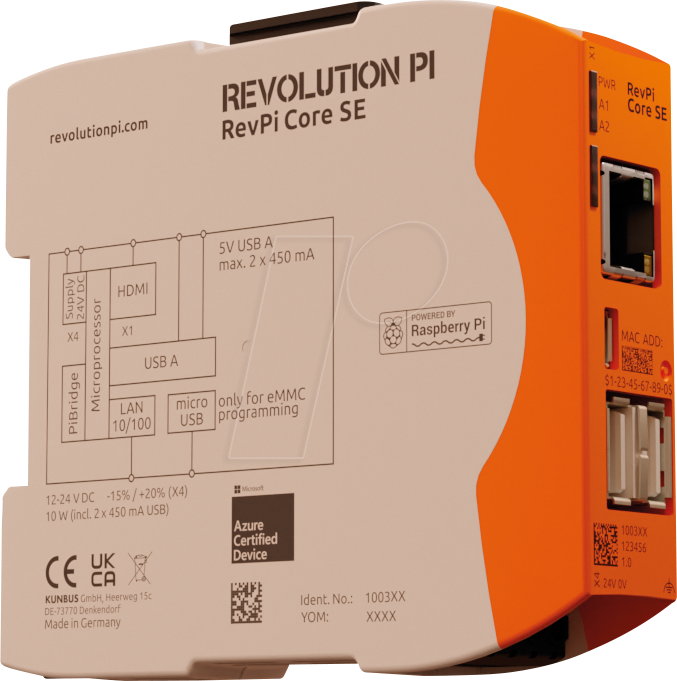 REVPI CORE SE16 - RevPi Core SE 16 GB von KUNBUS