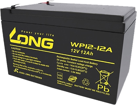 KUNG LONG Blei-Akkumulator WP12-12A-F1, 12 V- / 12 Ah KUNG LONG Blei-Akkumulator WP12-12A-F1, 12 V- / 12 Ah von KUNG LONG