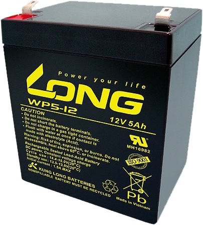 KUNG LONG Blei-Akkumulator WP5-12-M/F2, 12 V- / 5 Ah KUNG LONG Blei-Akkumulator WP5-12-M/F2, 12 V- / 5 Ah von KUNG LONG