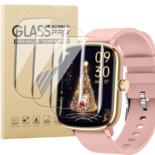 KUSINHOKA 3 Stück Schutzfolie kompatibel mit ICE-WATCH Ice Smart junior 2.0, [Anti-Kratzen] HD Klar Weiche TPU Displayschutzfolie, Vollständige Abdeckung Anti-Fingerprint Folie von KUSINHOKA