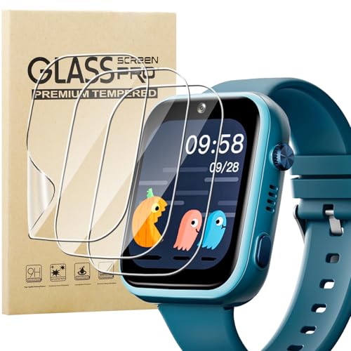 KUSINHOKA 3 Stück Schutzfolie kompatibel mit OKYUK T45 Smartwatch 1.83 Zoll, [Anti-Kratzen] Weiche TPU Displayschutzfolie, Vollständige Abdeckung HD Klar Anti-Fingerprint Folie für OKYUK T45 von KUSINHOKA