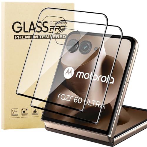 KUSINHOKA Front Schutzfolie für Motorola Razr 60 Ultra, 2 Stück Anti-Kratzen HD Klar Gehärtetem Schutzglas, Ultradünn Anti-Fingerabdruck Folie Anti-Öl Displayschutzfolie für Moto Razr 60 Ultra KUSINHOKA Front Schutzfolie für Motorola Razr 60 Ultra, 2 Stück Anti-Kratzen HD Klar Gehärtetem Schutzglas, Ultradünn Anti-Fingerabdruck Folie Anti-Öl Displayschutzfolie für Moto Razr 60 Ultra von KUSINHOKA