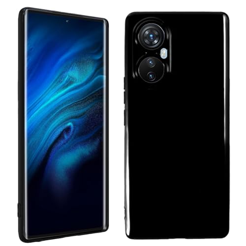 KUSINHOKA Hülle für Blackview A200 Pro, Ultradünn Silikon [Anti-Kratzer] Handyhülle, [Stoßfest] Weich TPU Schutzhülle Protective Case für Blackview A200Pro - Schwarz von KUSINHOKA