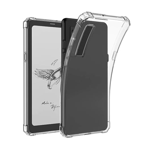 KUSINHOKA Hülle für Boo x Palma (6.13 Zoll), Ultradünn [Stoßfest] [Anti-Kratzen] Weich Silikon Shock-Absorption Case Schutzhülle für Onyx Boox Palma, Transparente von KUSINHOKA