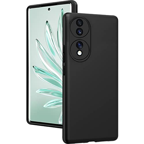 KUSINHOKA Hülle für Honor 70 5G, Ultradünn Silikon [Anti-Kratzer] Handyhülle TPU [Stoßfest] Weich Schutzhülle Protective Case für Honor 70 5G - Schwarz von KUSINHOKA