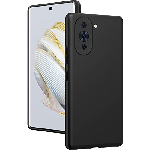 KUSINHOKA Hülle für Huawei Nova 10, Ultradünn Silikon [Anti-Kratzer] Handyhülle TPU [Stoßfest] Weich Schutzhülle Protective Case für Huawei Nova 10 - Schwarz von KUSINHOKA