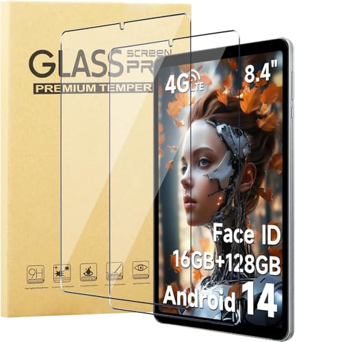 KUSINHOKA Schutzfolie für ALLDOCUBE iPlay 60 Mini Pro 8.4 Zoll Folie, 2 Stück 9H Härte [Anti-Kratzen] Anti-Fingerabdruck Gehärtetem Schutzglas, Anti-Bläschen [Hohe Empfindlichkeit] Displayschutzfolie von KUSINHOKA