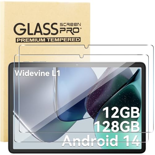 KUSINHOKA Schutzfolie für Blackview Tab 60 Wifi/Tab60 Pro 10.1 Zoll, 2 Stück 9H Härte [Anti-Kratzen] Anti-Fingerabdruck Gehärtetem Schutzglas, Anti-Bläschen [Hohe Empfindlichkeit] Displayschutzfolie von KUSINHOKA