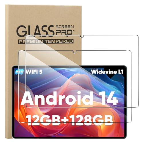 KUSINHOKA Schutzfolie für COLORROOM C5 Tablet 11 Zoll Folie, 2 Stück 9H Härte [Anti-Kratzen] Anti-Fingerabdruck Gehärtetem Schutzglas, Anti-Bläschen [Hohe Empfindlichkeit] Displayschutzfolie von KUSINHOKA