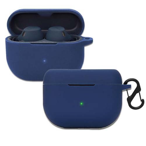 KUSINHOKA Silikonhülle Kompatibel mit Jabra Elite 10/Elite 8 Active mit Karabiner, Schlank Stoßfest Kopfhörer Hülle, Weiches TPU Ohrhörer Schutzhülle Abdeckung Unterstützt kabelloses Laden, Blau KUSINHOKA Silikonhülle Kompatibel mit Jabra Elite 10/Elite 8 Active mit Karabiner, Schlank Stoßfest Kopfhörer Hülle, Weiches TPU Ohrhörer Schutzhülle Abdeckung Unterstützt kabelloses Laden, Blau von KUSINHOKA