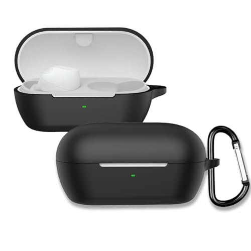 KUSINHOKA Silikonhülle Kompatibel mit Sony WF-C710N/Sony WF-C710NSA mit Karabiner, Schlank Stoßfest Kopfhörer Hülle, Weiches TPU Ohrhörer Schutzhülle Abdeckung Unterstützt kabelloses Laden, Schwarz KUSINHOKA Silikonhülle Kompatibel mit Sony WF-C710N/Sony WF-C710NSA mit Karabiner, Schlank Stoßfest Kopfhörer Hülle, Weiches TPU Ohrhörer Schutzhülle Abdeckung Unterstützt kabelloses Laden, Schwarz von KUSINHOKA