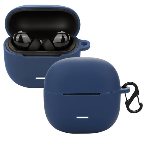 KUSINHOKA Silikonhülle Kompatibel mit Xiaomi Redmi Buds 6 Lite mit Karabiner, Schlank Stoßfest Kopfhörer Hülle, Weiches TPU Ohrhörer Schutzhülle Abdeckung Unterstützt kabelloses Laden, Blau KUSINHOKA Silikonhülle Kompatibel mit Xiaomi Redmi Buds 6 Lite mit Karabiner, Schlank Stoßfest Kopfhörer Hülle, Weiches TPU Ohrhörer Schutzhülle Abdeckung Unterstützt kabelloses Laden, Blau von KUSINHOKA