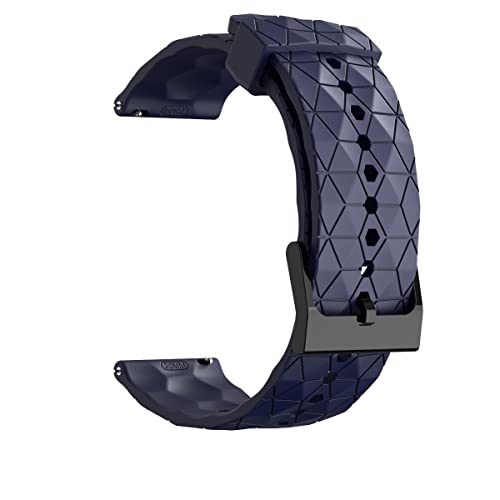 KUTEWEU 22mm Armband für Galaxy Watch 3 45mm/Galaxy Watch 46mm/Gear S3 Classic Strap, 20mm Silikon Ersatzarmbänder Sport Bracelet für Galaxy Watch5 Pro/Galaxy Watch5 40mm/ Watch4 (20mm, Marineblau) von KUTEWEU