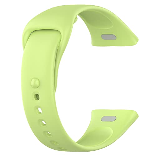 KUTEWEU Ersatzarmbänder Kompatibel mit Xiaomi Redmi Watch 3 Armband, Silikon Ersatzarmbänder Sport Armbänder mit Verstellbare Watchband für Mi Redmi Watch3 Smartwatch Zubehör (Grün) von KUTEWEU