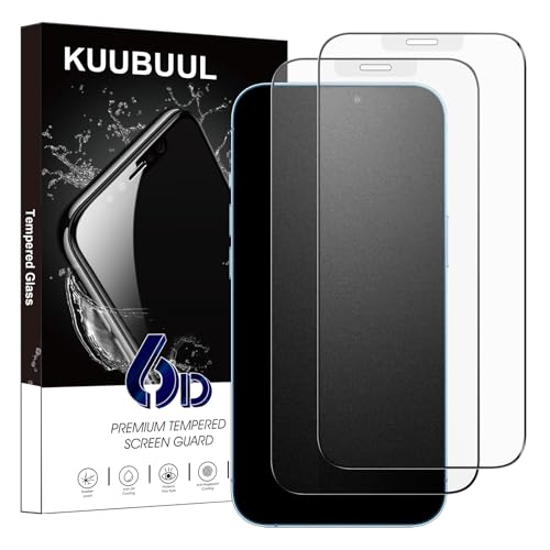 KUUBUUL Hartglas matt für iPhone 12/iPhone 12 Pro 6,1 Zoll, 2 Stück Displayschutz, matt, entspiegelt und schützt vor Fingerabdrücken, Härtegrad 9H, stoßfest, kratzfest KUUBUUL Hartglas matt für iPhone 12/iPhone 12 Pro 6,1 Zoll, 2 Stück Displayschutz, matt, entspiegelt und schützt vor Fingerabdrücken, Härtegrad 9H, stoßfest, kratzfest von KUUBUUL