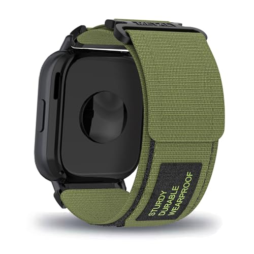 Armband für Redmi Watch 5 Active/Lite - Verstellbares Nylon Sport Ersatzarmband, Weich und Atmungsaktiv, Kompatibel mit Redmi Watch 5 Active/Lite (3) von KUWAI