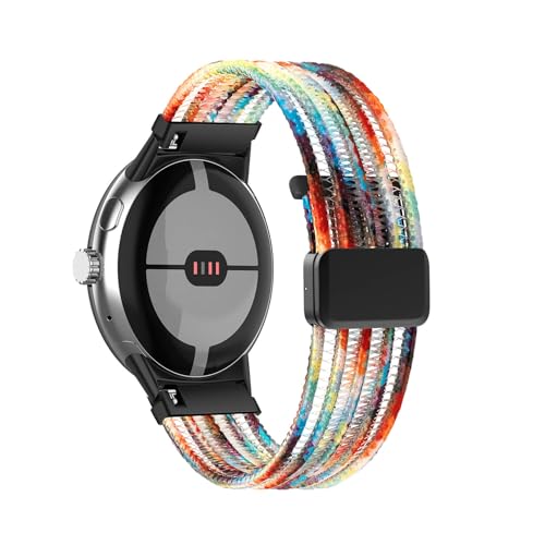 Sports Armband Kompatibel mit Google Pixel Watch 2/Pixel Watch Armband, Elastisch Nylon Verstellbares Magnetisch Armbänder Atmungsaktiv Ausgehöhlt Ersatzband für Google Pixel Watch 2/Pixel Watch (G) Sports Armband Kompatibel mit Google Pixel Watch 2/Pixel Watch Armband, Elastisch Nylon Verstellbares Magnetisch Armbänder Atmungsaktiv Ausgehöhlt Ersatzband für Google Pixel Watch 2/Pixel Watch (G) von KUWAI