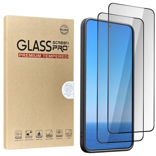 KUXNGUYI 2 Stück,Schutzfolie für Samsung Galaxy S25 Ultra, Gehärtete Glas Displayschutz, Fingerabdruck ID Kompatibel, S25Ultra 5G HD Klar Panzer Schutz Glas (Galaxy S25 Ultra) von KUXNGUYI