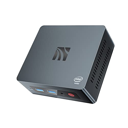 KUYIA Mini PC Micro Desktop Computer Celeron J4105 up to 2.30GHz 8GB DDR 256GB SSD 4K Dual HDMI WiFi 5 Gigabit Ethernet USB 3.0 BT4.0 for Home Office Gaming Study von KUYIA