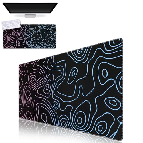 KUYOEJAR Mauspad - Mauspad Gaming Extra Großes Mauspad Gaming 900x400 mm Gaming-Mauspad mit ultraglatter Oberfläche und Rutschfester KUYOEJAR Mauspad - Mauspad Gaming Extra Großes Mauspad Gaming 900x400 mm Gaming-Mauspad mit ultraglatter Oberfläche und Rutschfester von KUYOEJAR