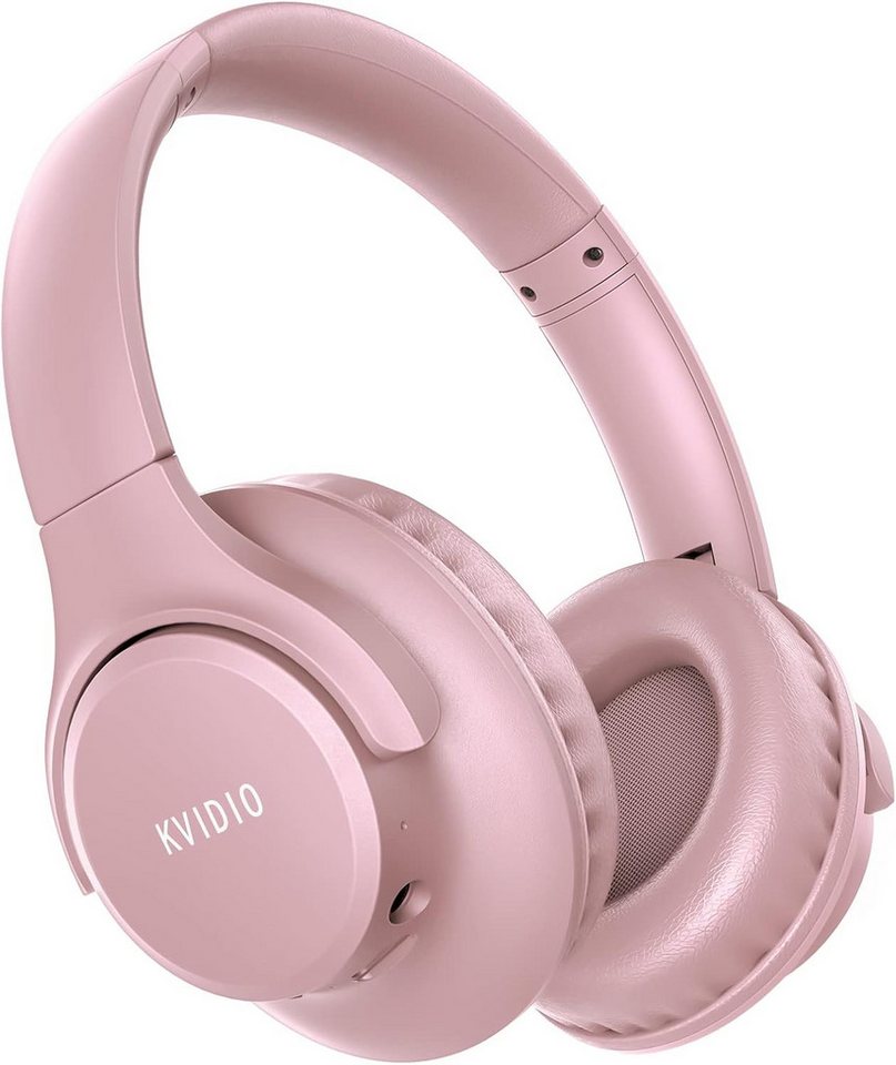 KVIDIO mit 65 Stunden Spielzeit,Intensiver Bass Schnellem Aufladen,Lange Akku Headset (Dank des faltbaren Designs und eines Gewichts von nur 40 g sind die Kopfhörer perfekt für Reisen, Training und den täglichen Gebrauch. Immer bequem und leicht mitzunehmen., Bluetooth, Kristallklarer Klang Fortschrittliche 40-mm-Stereo-Treiber klare Klang) KVIDIO mit 65 Stunden Spielzeit,Intensiver Bass Schnellem Aufladen,Lange Akku Headset (Dank des faltbaren Designs und eines Gewichts von nur 40 g sind die Kopfhörer perfekt für Reisen, Training und den täglichen Gebrauch. Immer bequem und leicht mitzunehmen., Bluetooth, Kristallklarer Klang Fortschrittliche 40-mm-Stereo-Treiber klare Klang) von KVIDIO