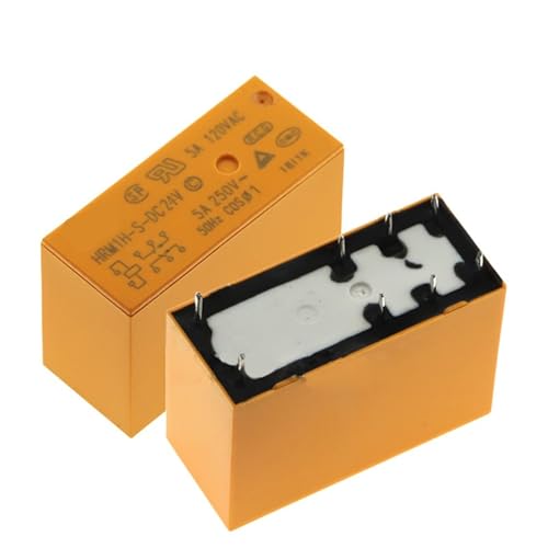 1 stücke relais HRM1H-S-DC24V-C HRM1H S DC24V C HRM1HSDC24VC Zwei gruppen von conversion DC24V 24VDC 24V 5A 8PIN(40PCS) von KVKITKLW