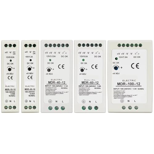 1 x Din-Schienen-Netzteilschalter(5V_100W) von KVKITKLW