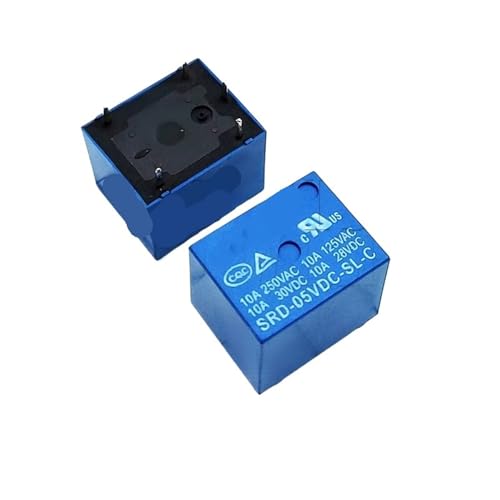 100 teile/los SRD-05VDC-SL-C SRD-12VDC-SL-C SRD-24VDC-SL-C SRD-48VDC-SL-C Relais 5Pin SRD 05V 12V 24V 48V Power Relais(48VDC) von KVKITKLW