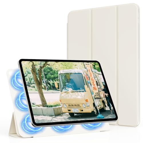 KVTVOU Schutzhülle für iPad 10. Generation cixi1 (Cremeweiß) von KVTVOU