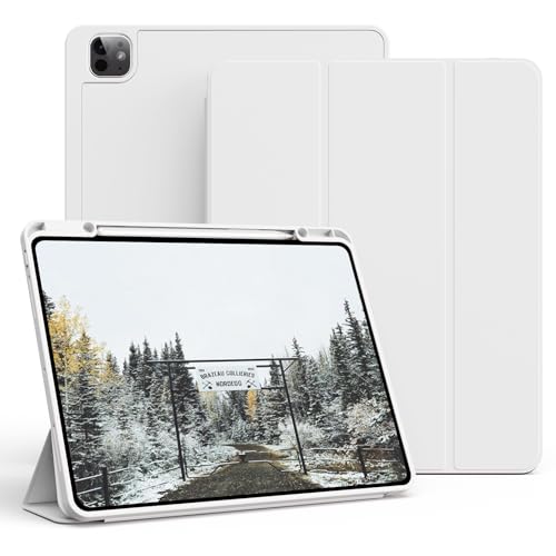 KVTVOU Schutzhülle für iPad Pro 13 Zoll 2024 M4 7. Generation (Grau) von KVTVOU