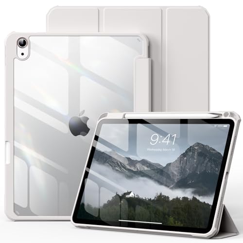 KVTVOU Transparente Schutzhülle für iPad 10 2022, 10,9 Zoll, Jiguang1 (Silber) von KVTVOU