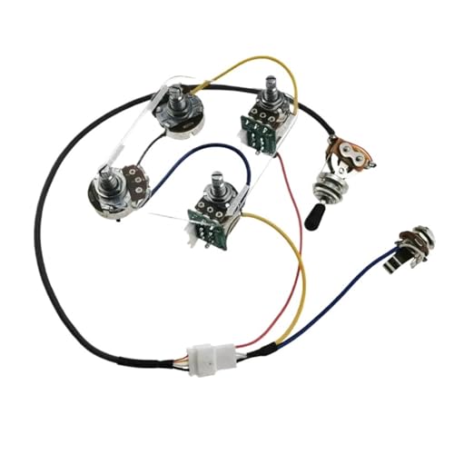 Professioneller Gitarrenkabelbaum Elektrische Gitarre Kabelbaum Push Pull Schalter Potentiometer Für LP SG Professioneller Gitarrenkabelbaum Elektrische Gitarre Kabelbaum Push Pull Schalter Potentiometer Für LP SG von KWETVSH