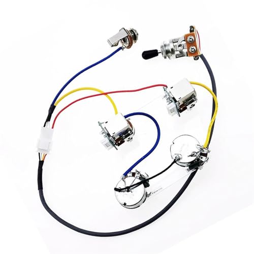 Professioneller Gitarrenkabelbaum Push-Pull-Schalter-Potentiometer für LP SG E-Gitarren-Tonabnehmerkabelbaum Professioneller Gitarrenkabelbaum Push-Pull-Schalter-Potentiometer für LP SG E-Gitarren-Tonabnehmerkabelbaum von KWETVSH