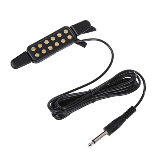 Tonabnehmer Akustikgitarren Geeignet für Akustikgitarren-Tonabnehmer, Wandler, Mikrofone, Kabel, Verstärker, Lautsprecher und anderes Gitarrenzubehör von KWETVSH