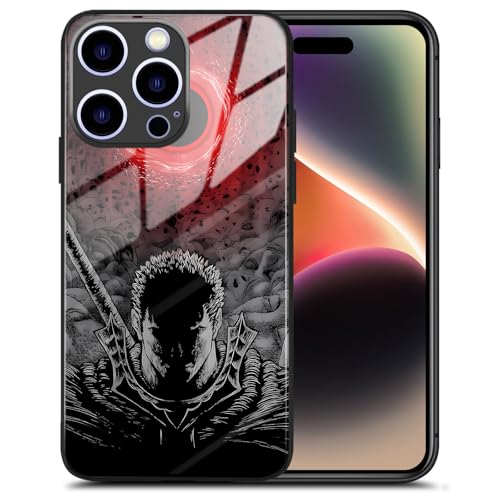 KWHKLST Berserker Guts The Eclipse Manga Lovers Schutzhülle aus weichem schwarzem TPU-Glas, Premium-Anime-Handyhülle, personalisiertes Muster, glänzend für iPhone 16 KWHKLST Berserker Guts The Eclipse Manga Lovers Schutzhülle aus weichem schwarzem TPU-Glas, Premium-Anime-Handyhülle, personalisiertes Muster, glänzend für iPhone 16 von KWHKLST