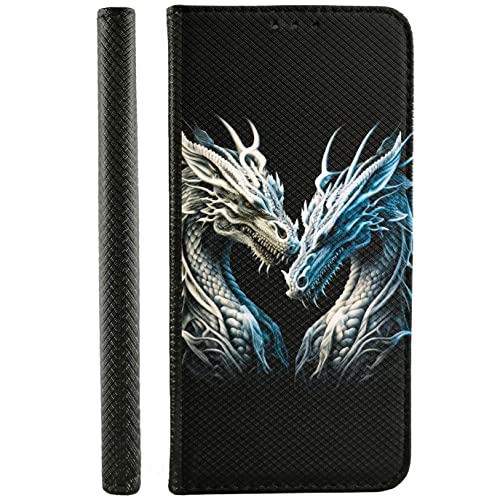 KX-Mobile Handyhülle für iPhone XR Hülle aus Kunstleder zum klappen mit Motiv 3526 Zwei graue Drachen KX-Mobile Handyhülle für iPhone XR Hülle aus Kunstleder zum klappen mit Motiv 3526 Zwei graue Drachen von KX-Mobile