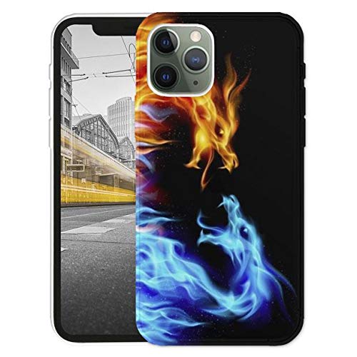 KX-Mobile Hülle für iPhone 11 Pro Handyhülle Motiv 198 Drachen Feuer Schwarz Blau Rot Gelb Premium Silikonhülle SchutzHülle Softcase HandyCover Handyhülle für iPhone 11 Pro Hülle KX-Mobile Hülle für iPhone 11 Pro Handyhülle Motiv 198 Drachen Feuer Schwarz Blau Rot Gelb Premium Silikonhülle SchutzHülle Softcase HandyCover Handyhülle für iPhone 11 Pro Hülle von KX-Mobile