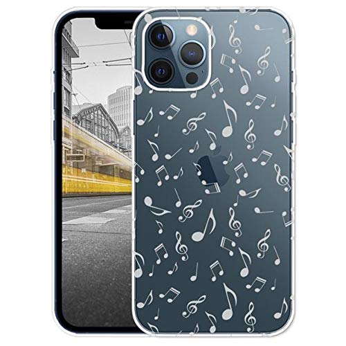 KX-Mobile Hülle für iPhone 12/12 Pro Handyhülle Motiv 2098 Notenschlüssel Note Weiß Premium Silikonhülle Softcase HandyCover Handyhülle SchutzHülle für iPhone 12/12 Pro Hülle KX-Mobile Hülle für iPhone 12/12 Pro Handyhülle Motiv 2098 Notenschlüssel Note Weiß Premium Silikonhülle Softcase HandyCover Handyhülle SchutzHülle für iPhone 12/12 Pro Hülle von KX-Mobile
