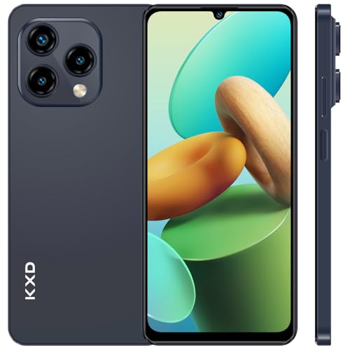 KXD 13C Smartphone Ohne Vertrag, 12GB+256GB/256GB erweiterbar, 4500mAh 6.8" HD+ Display Android 13 Handy günstig Smartphone 4G, MTK6765 Octa Core Prozessor, 50MP Panorama Kamera,Dual SIM 3 Steckplatz KXD 13C Smartphone Ohne Vertrag, 12GB+256GB/256GB erweiterbar, 4500mAh 6.8" HD+ Display Android 13 Handy günstig Smartphone 4G, MTK6765 Octa Core Prozessor, 50MP Panorama Kamera,Dual SIM 3 Steckplatz von KXD