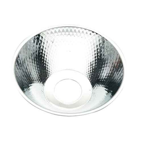 1 x Aluminium-COB-Reflektorbecher, Durchmesser 92 mm, integrierter Lichtquellenreflektor, Hochleistungs-COB-LED-Reflektor von KXJSYL Tool