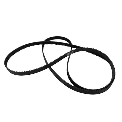 3D-Drucker-Zubehör, 2GT-Gummiring, synchron, 2 m Teilung, C = 100–3600 mm, Bandbreite, 6 mm Antriebsriemen (Size : 202MM, Color : 1pc) von KXJSYL Tool