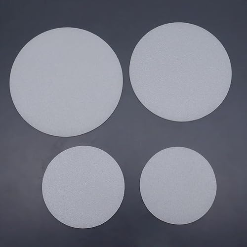 5PC Taschenlampe Diffusor Objektiv LED Taschenlampe DIY Filter PC Milchig Weiß Runde Lampe Abdeckung 35 45 50 60 65 70 75 85 92 100 110 120 130 190mm (Color : 5 piece, Size : 92mm) von KXJSYL Tool
