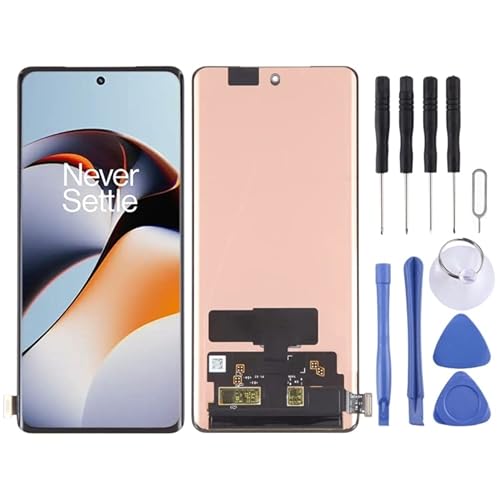 KXPASUKOJX AMOLED Material LCD -Bildschirm für Für OnePlus ACE 2 PHK110 mit Digitalisierer Vollbaugruppe (schwarz) von KXPASUKOJX