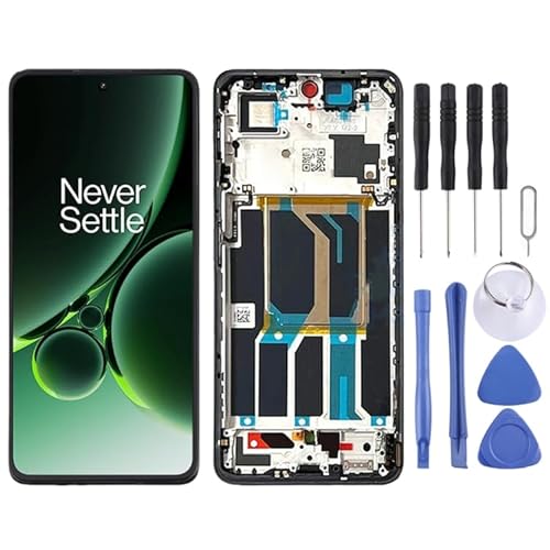 KXPASUKOJX Fr Für OnePlus Nord 3 CPH2491 CPH2493 AMOLED LCD -Bildschirm -Digitalisierer Vollmontage mit Frame von KXPASUKOJX