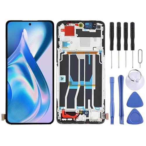 KXPASUKOJX Für Für OnePlus ACE PGKM10 LCD -Bildschirm -Digitalisierer Vollmontage mit Frame von KXPASUKOJX