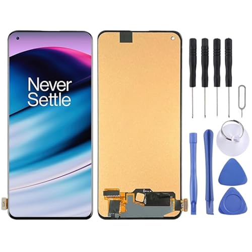 KXPASUKOJX Für Für OnePlus Nord N20 5G GN2200 TFT -LCD -Bildschirm mit Digitalisierer Vollbaugruppe, die Keine Fingerabdruckidentifikation unterstützt von KXPASUKOJX