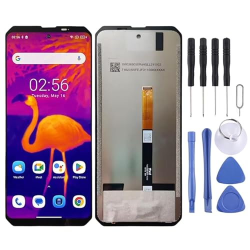 KXPASUKOJX Für Für for Blackview Bv8900 LCD -Bildschirm mit Digitalisierer Vollbaugruppe von KXPASUKOJX