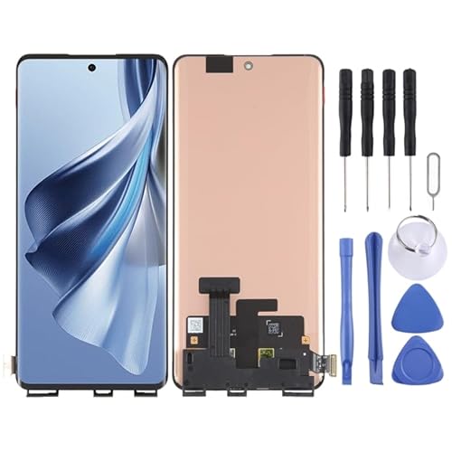 KXPASUKOJX LCD-Bildschirm Fr Für Oppo Reno10 5G AMOLED LCD -Bildschirm mit Digitalisierer Vollbaugruppe von KXPASUKOJX